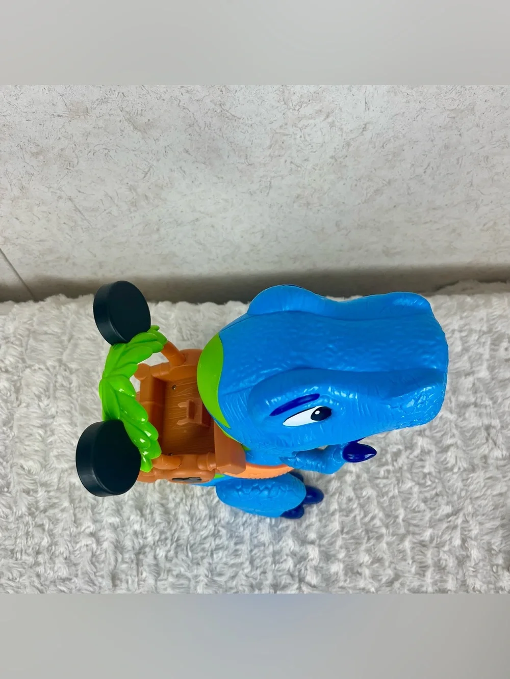 Disney Jr Roaring Safari Mickey Mouse Blue T-Rex Dinosaur Toy Sound Figures